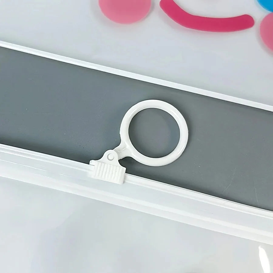 1 pack of 6pcs transparent organizing bag, daily office, daily life storage bag bills, student documents,  pencil case,office