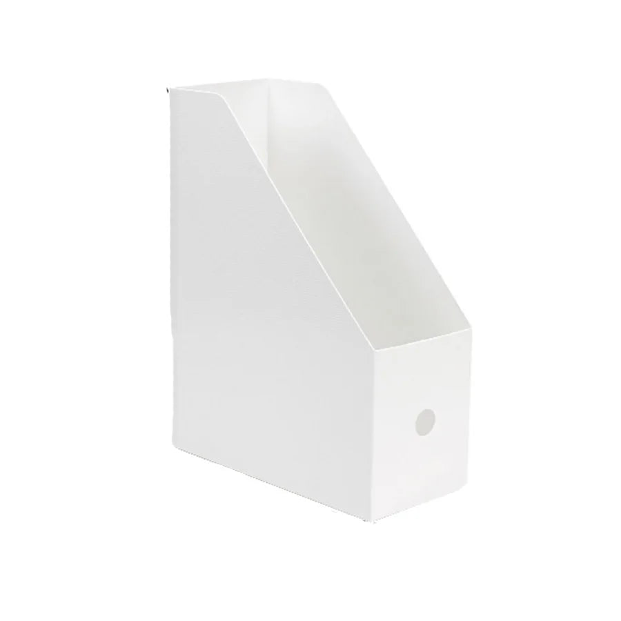 1pc Desktop Storage Book Standing Box File Rack Piece Frame Storage Box Book Standing Rack Data Rack Stationery Rack