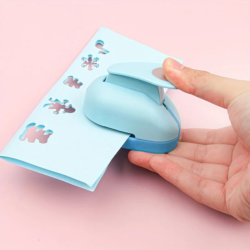 Diy Paper Cut Eva Foam Maker Puncher Scrapbooking Labor Saving for Kid Hole Punch Embossing